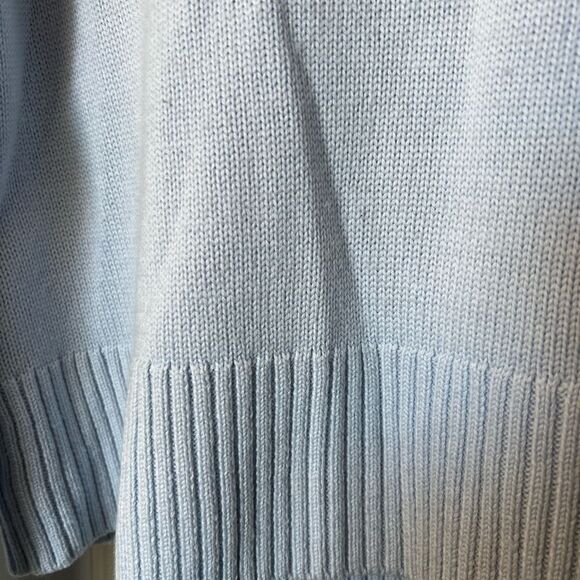 Babton Aritzia turtleneck sweater knit size small women’s blue baby blue - Picture 3 of 5